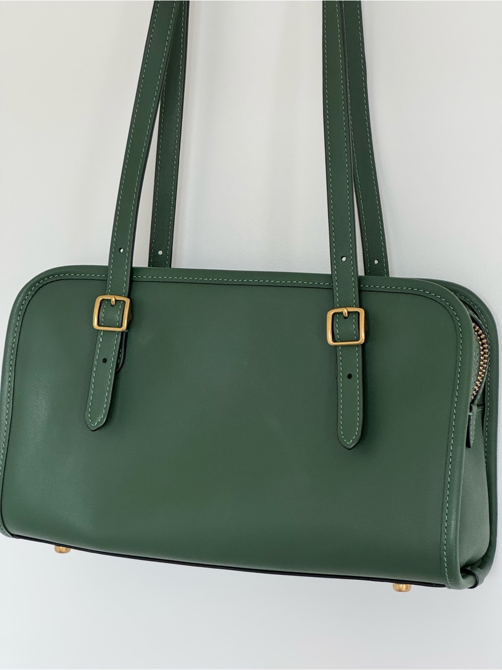 Coach Hunter Green Swing Zip Shoulder Bag - Picture 6 of 7